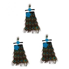 Kisangel 3 Ensembles De Vêtements De Paon Bébé Ensemble De Vêtements Pour Bébés Accessoires Pour Nouveau-Nés Costumes Pour En