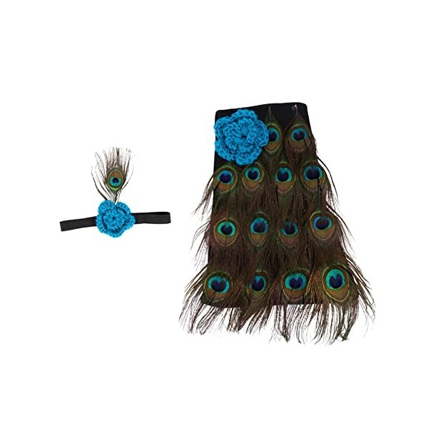 Kisangel 3 Ensembles De Vêtements De Paon Bébé Ensemble De Vêtements Pour Bébés Accessoires Pour Nouveau-Nés Costumes Pour En