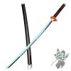 HASMI Anime Katana Slayer Cosplay Katanas Épée Couteau Arme, Anime Ninja Jouets, Accessoire Décoratif de Fête Festive, Lame E