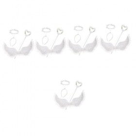 Abaodam 5 Ensembles De Robes DAiles DAnge Pour Filles Articles De Fête Pour Adultes Costumes Pour Adultes Costumes DAnges 