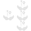 Toyvian 5 Ensembles DAiles Costume Accessoires DHalloween De Fée Ailes DAnge Enfants Ailes DAnge Accessoire Pour Fille Ai