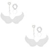 Toyvian 5 Ensembles DAiles Costume Accessoires DHalloween De Fée Ailes DAnge Enfants Ailes DAnge Accessoire Pour Fille Ai