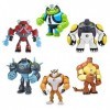 Ben 10 - Figures de Base 16, de la Série de Dessins animés pour Enfants, Jouets daction avec différents Personnages, Omni K