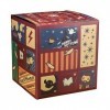 Paladone Cube Harry Potter Calendrier de lAvent avec 24 Cadeaux | Comprend des Baguettes et des Personnages emblématiques