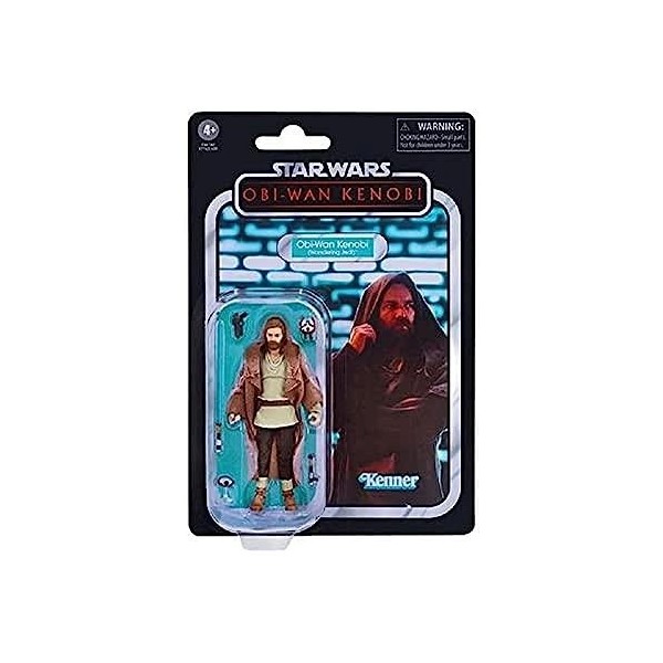 Star Wars The Vintage Collection, Figurine Obi-Wan Kenobi Jedi Errant de 9,5 cm, Obi-Wan Kenobi, pour Enfants, dès 4 Ans