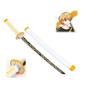 Dcrtiv Épée de Jouet de samouraï Japonais 76 cm Katana Prop modèle darme, Lame de Tueur de démons Habiller Les Accessoires p