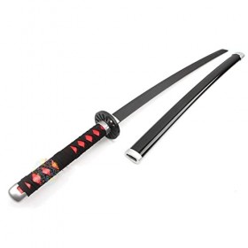 Uvency Épée de Samouraï Kamado Tanjirou Super Réaliste, Katana DEntraînement Pour Enfants Et Adultes, Jouets DAccessoires d