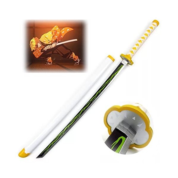 JRPT Slayer Lame Katana Sword Cos Wooden Anime Ninja Sword Toy Arme Accessoire Cosplay Prop Prop Jouet Pour Les Fans DAnime 