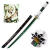 JRPT Slayer Lame Katana Sword Cos Wooden Anime Ninja Sword Toy Arme Accessoire Cosplay Prop Prop Jouet Pour Les Fans DAnime 