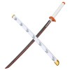 Uvency Couteau Katana Anime, Épée de Samouraï Ninja de 104 Cm, Katana Cosplay de La Lame de Slayer, Accessoires DArmes Pour 