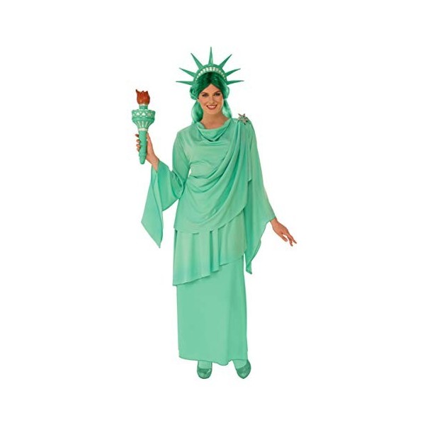 Horror-Shop Costume de dames Statue de la Liberté L