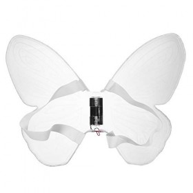 Amosfun Ailes de fée lumineuses à LED pour filles, costume de papillon, ailes dange lumineuses, accessoires de déguisement, 