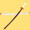 Générique Épée de Samouraï Katana en Bois avec Gaine, Accessoires Armes Épissage, Accessoires de Jeu de Rôle, Épée Cos Faite 