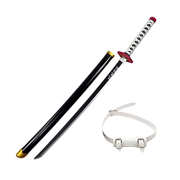 generisch Épée Tomioka Giyuu Demon De Slayer Holz Katana Cosplay Giyuu Tomioka Giyuu Katana Schwert Arme Daccessoires dhall