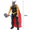 OBLRXM Thor Figure– Figurine Thor Titan Hero - 30 cm Modèle Statue Jouets Desktop Ornements, Figurine de Collection Thor, Jou