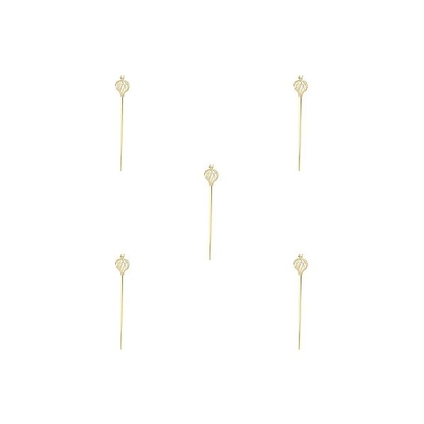 Lot de 3 baguettes de fée royale en strass pour concours de beauté, cadeau de déguisement, argent