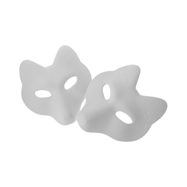 Lot De 3 Masques D'animaux En Tissu Non Tissé - Thème Renard Et Autres, Pour Déguisement Enfants, Fêtes, Halloween