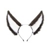 Simulation de main cos oreilles de renard oreilles danimaux en peluche cheveux cerceaux queue danimal costume anime habille