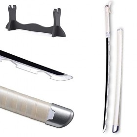 HASMI Katana Sword Accessoires Anime Cosplay Wooden Katana Slayer Samurai Inosuke Ninja Sword Avec Sword Holder/76Cm/29.9In