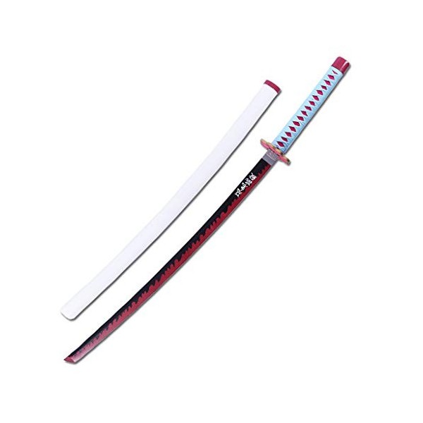 YDDZ Katana Japonais Accessoires Darmes pour Cosplay Tueur de Démons Katana Ninja en Bois Amateurs Danime Fait Main Objets 