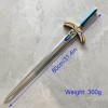 z&dw Fate/Stay Night Sword, Accessoire de Cosplay épée, Modèle dépée en PU pour Les Amateurs danime, Katana Model Collectib