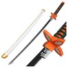 z&dw Demon Slayer Blade Cos Samurai Wooden Sword Prop Arme Modèle Katana pour Les Accessoires darmes Anime Ninja épée Toys/W