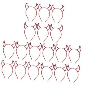 Beaupretty Couvre-Chef En Corne De Démon Bandeau Fille Bandeau À Paillettes Accessoires De Cheveux De Fille Accessoires De Ch