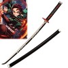 Générique Kamado Tanjirou Épée avec Fourreau 80/104 cm Katana pour Fan de Cosplay Anime Japonais, Accessoires Arme de Cosplay