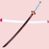 Générique Kanroji Mitsuri, Épée Animée, 80/104cm, Katana à Lame de Bambou de Luxe, Accessoire Halloween - Jouets de Noël - Ca