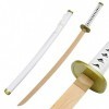 LLYLAY Katana Sword,Épée Demon Slayer en Bois,Katana pour Accessoires de Cosplay Jouets Anime samouraï,Anime Lovers,Accessoir