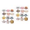 NUOBESTY 48 Pcs Filles Zoo Accessoires Cadeau Adorable Caresser Anniversaire Ferme Enfants Robe Nouveauté Conception Faveurs 