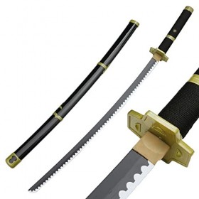 NIANXINN Épées En Bois de Cosplay DAnime, Accessoire DArme de Lame de Katanas, Jouet Décoratif DArme, Lame de Tueur de Dém