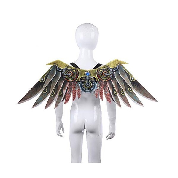 LDGHL Ailes Enfant Halloween Garçon Cosplay Type daigle Punk Mécanique Modélisation Accessoires Décoratifs A-Adult