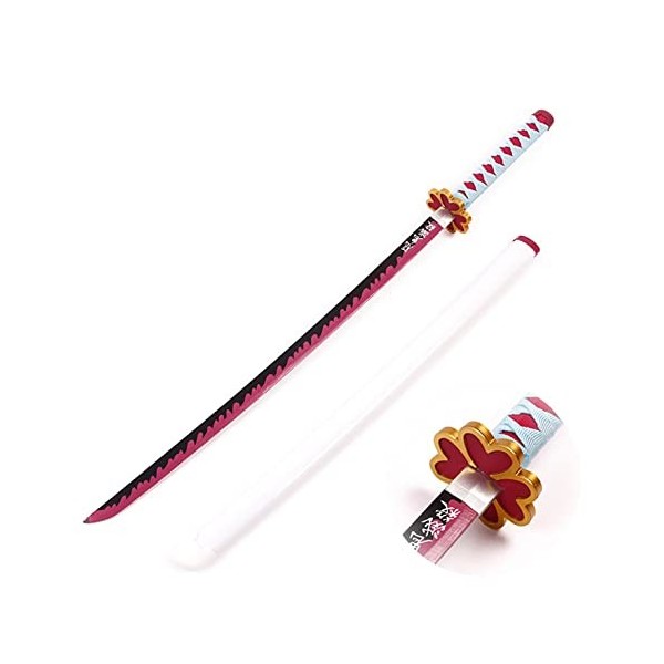 JRPT Épée de Jouets Samouraï Pour Les Amoureux DAnime, Katanas de Slayer, Blade Sword Arme Modèle Bamboo Pour Les Fans DAni