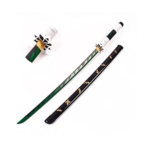 JRPT Épée de Jouets Samouraï Pour Les Amoureux DAnime, Katanas de Slayer, Blade Sword Arme Modèle Bamboo Pour Les Fans DAni