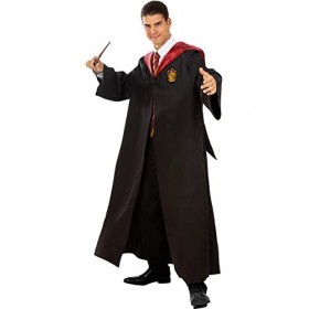 Funidelia | Cape Harry Potter Gryffondor 100% Officielle pour Femme et Homme Taille M Poudlard, Magiciens, Films et Cinéma, H