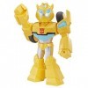 Transformers Playskool Heroes Rescue Bots Academy Mega Mighties Bumblebee Figurine Robot à Collectionner 25,4 cm, Jouets pour