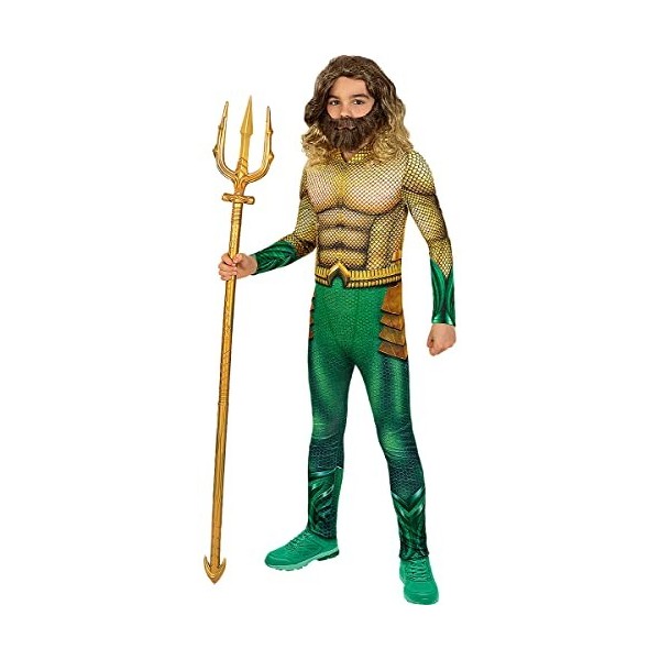 Funidelia | Déguisement Aquaman pour garçon Super héros, DC Comics, Ligue de justice dAmérique - Déguisement pour Enfant et 