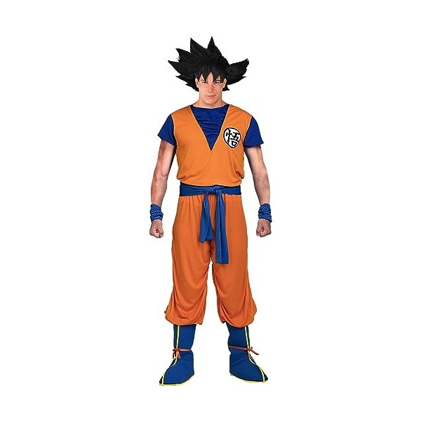 Funidelia | Déguisement Sangoku Dragon Ball pour homme Son Goku, Manga, Dessins Animés - Déguisement pour Adultes et accessoi