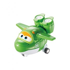 Super Wings EU720030G – Figurines Transforming Mira et Paul, env. 6 cm de Haut, Transformable davion en Robot, Jouet pour En