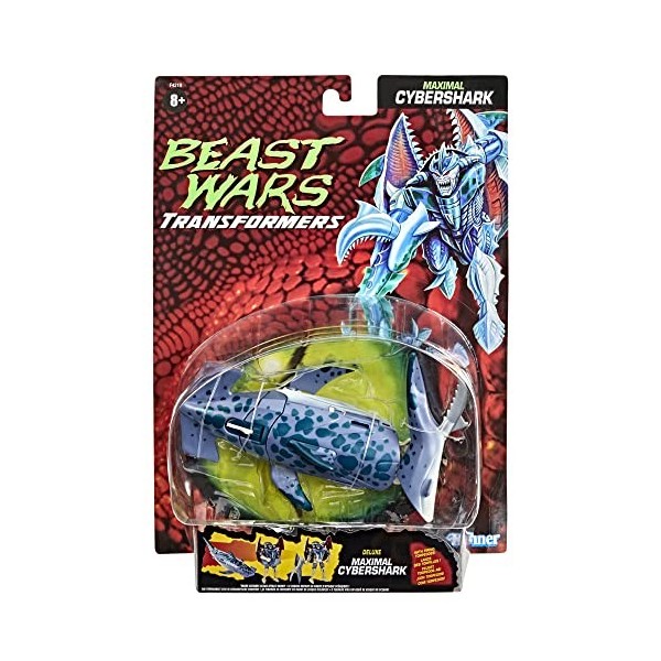 Hasbro Transformers: Beast Wars Figurine Vintage Maximal Cybershark 13 cm