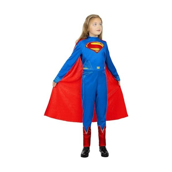Funidelia | Déguisement Superman pour fille Kara Zor-El, Super héros, DC Comics - Déguisement pour Enfant, accessoires pour H