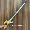 WANHUI Cadeau danniversaire Epee De Samourai 102CM/40INCH Modèle de Arme Jeu Genshin Impact Accessoires de Cosplay Déguiseme