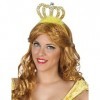 COOLMP Lot de 12 - Diadème Princesse dorée Adulte - Taille Unique - Accessoires de fête, Costume, déguisement, Jeux, Jouets