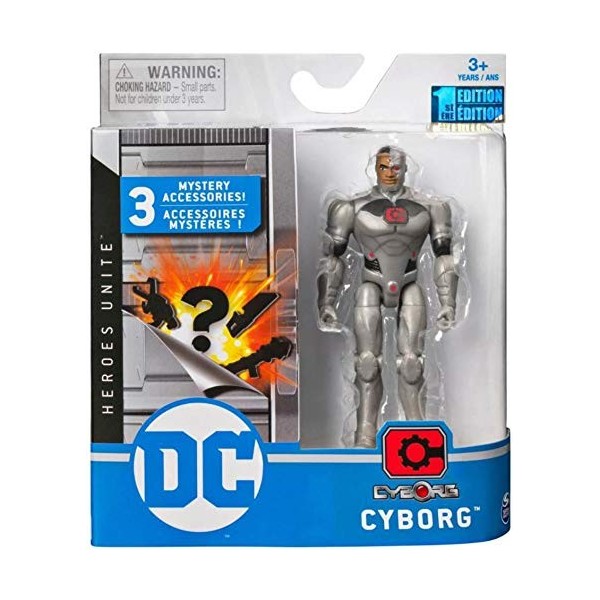 DC Heroes Unite Figurine 10,2 cm Cyborg