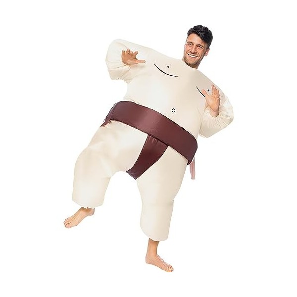 Déguisement humoristique sumo gonflable adulte : Deguise-toi, achat de  Déguisements adultes
