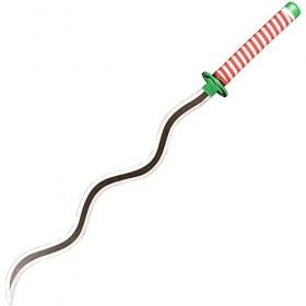 CABINE Slayer En Bois Cosplay Samurai Sword, Halloween Accessoires Pour Le Jeu de Rôle de Diable Tueur 104Cm Katana Sword/Tan