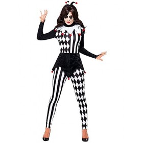 DISBACANAL Déguisement dArlequine pour femme -