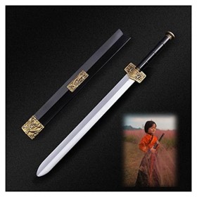 Uvency Saklhdoq Katana Avec Fourreau 64 Cm Épée de Samouraï Accessoire Modèle DArme Épée de Jeu de Rôle En Plastique, Pour L