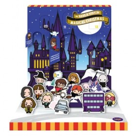 Calendrier de lAvent Harry Potter, cadeau de Noël, personnages mobiles et 3 mélodies musicales différentes